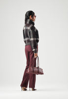 BARBOUR Cardigan SPEY WOOL JACKET multicolore per donna con fantasia tartan e collo ampio avvolgente 262MLKN1797 MI11 BARBOUR 