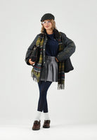 BARBOUR Piumino AINSDALE multicolor da donna con chiusura frontale  e colletto in velluto a coste. 262MLQU1932 TN11 BARBOUR 