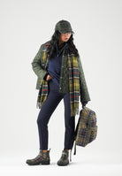 BARBOUR Piumino ANNANDALE QUILT verde per donna con trapuntatura a rombi 262MLQU1934 OL74 BARBOUR 