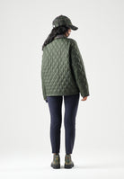 BARBOUR Piumino ANNANDALE QUILT verde per donna con trapuntatura a rombi 262MLQU1934 OL74 BARBOUR 