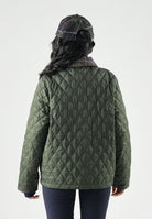 BARBOUR Piumino ANNANDALE QUILT verde per donna con trapuntatura a rombi 262MLQU1934 OL74 BARBOUR 