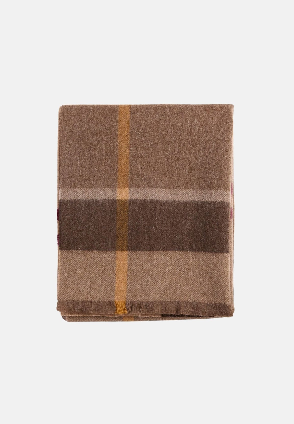 BARBOUR Sciarpa LAMBSWOOL WOVEN TARTAN tartan beige da donna con frange sui bordi 262MLSC0354 TN91 BARBOUR 