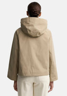 BARBOUR Giacca a ventoTERRINGTON SHOWERPROOF beige per donna con cappuccio rimovibile, colletto in velluto a coste 262MLSP0354 BE31 BARBOUR 