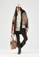 BARBOUR Giubbotto BEADNELL WAX JACKET olive-classic verde per donna con colletto in ecopelliccia 262MLWX0534 OL71 BARBOUR 