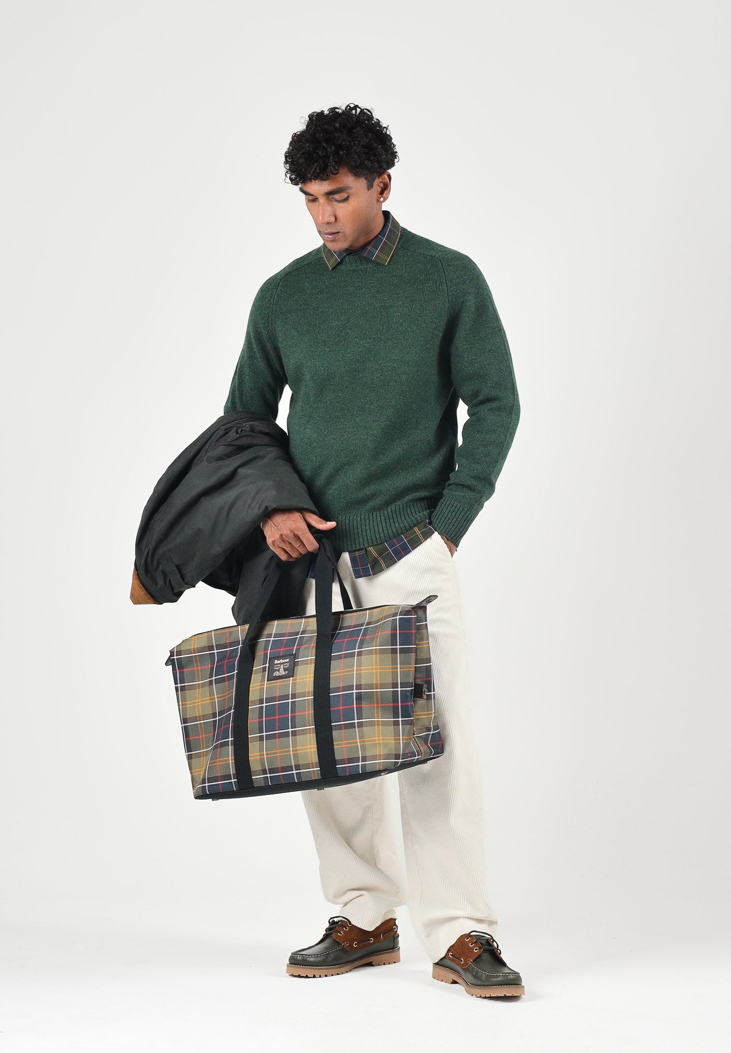 BARBOUR Maglione girocollo NEWTOWN CREWNECK JUMPER  verde salvia da uomo 262MMKN1773 GN13 BARBOUR 