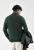 BARBOUR Maglione girocollo NEWTOWN CREWNECK JUMPER  verde bosco da uomo 262MMKN1773 GN13 BARBOUR 