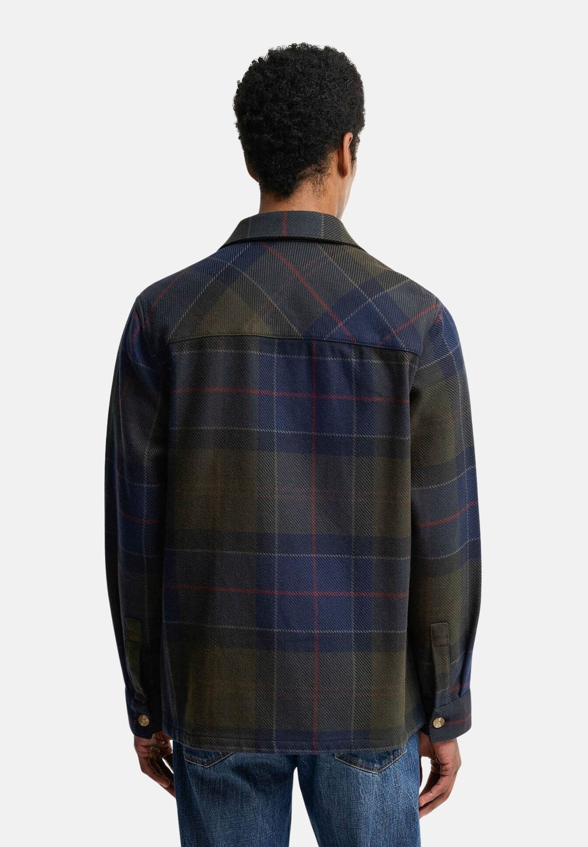 BARBOUR Camicia manica lunga CLASSIC TARTAN  marrone multicolore da uomo 262MMOS0503 TN43 BARBOUR 
