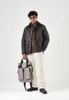 BARBOUR Giubbotto CLASSIC BEDALE WAX JACKET  verde oliva da uomo , con colletto in velluto a coste e zip frontale.<BR/> 262MMWX0010 OL71 BARBOUR 