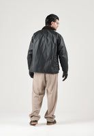 BARBOUR Giubbotto BEDALE WAX JACKET verde da uomo con colletto in velluto a coste e tasche scaldamani. 262MMWX0018 SG91 BARBOUR 