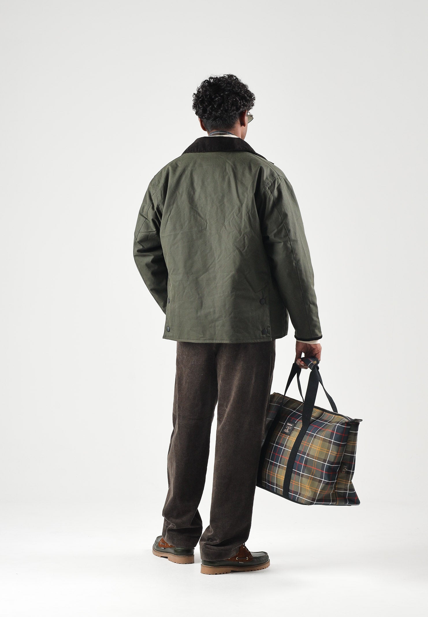 BARBOUR Giubbotto SHORT LIDDESDALE WAXED sage- verde salvia per uomo 262MMWX2592 SG71 BARBOUR 