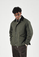 BARBOUR Giubbotto SHORT LIDDESDALE WAXED sage- verde salvia per uomo 262MMWX2592 SG71 BARBOUR 