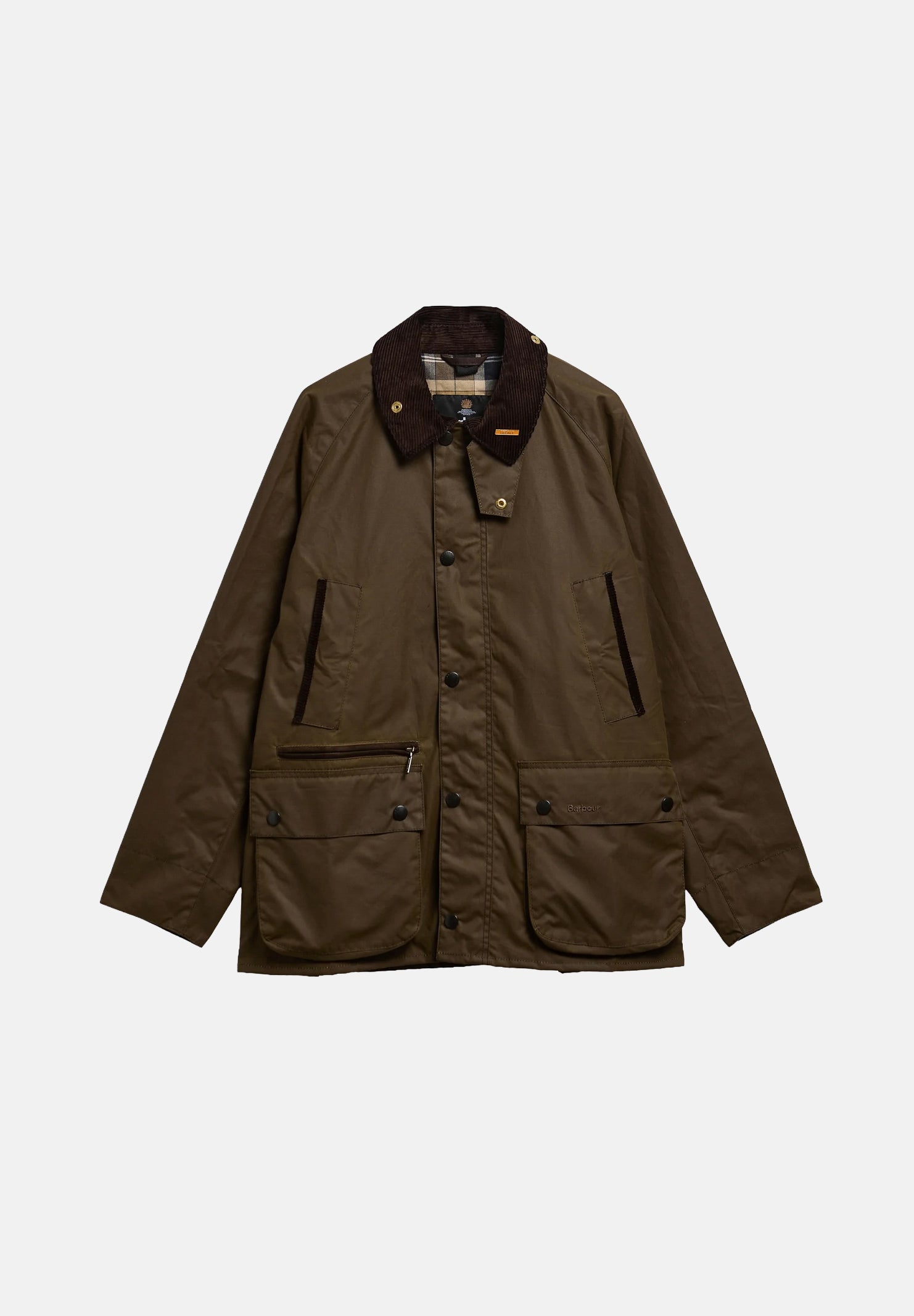 BARBOUR Giubbotto ICONS BEDALE  marrone da uomo con dettagli iconici e tasche a soffietto. 262MMWX2616 BR71 BARBOUR 