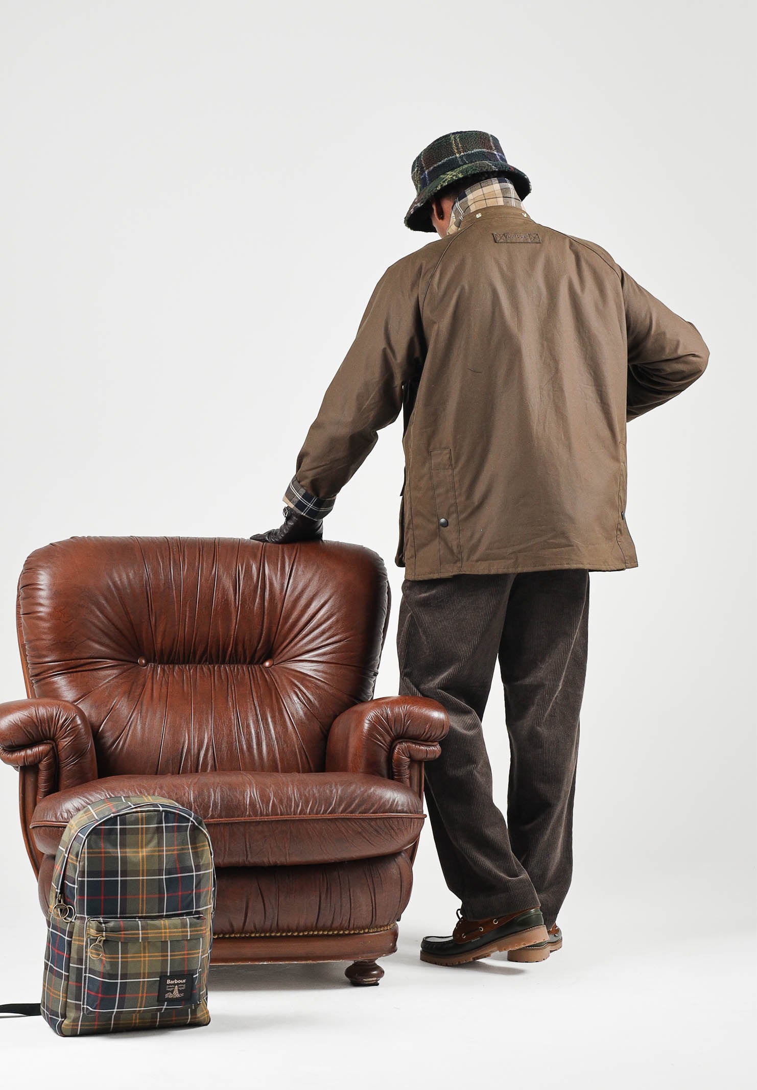 BARBOUR Giubbotto ICONS BEDALE  marrone da uomo con dettagli iconici e tasche a soffietto. 262MMWX2616 BR71 BARBOUR 