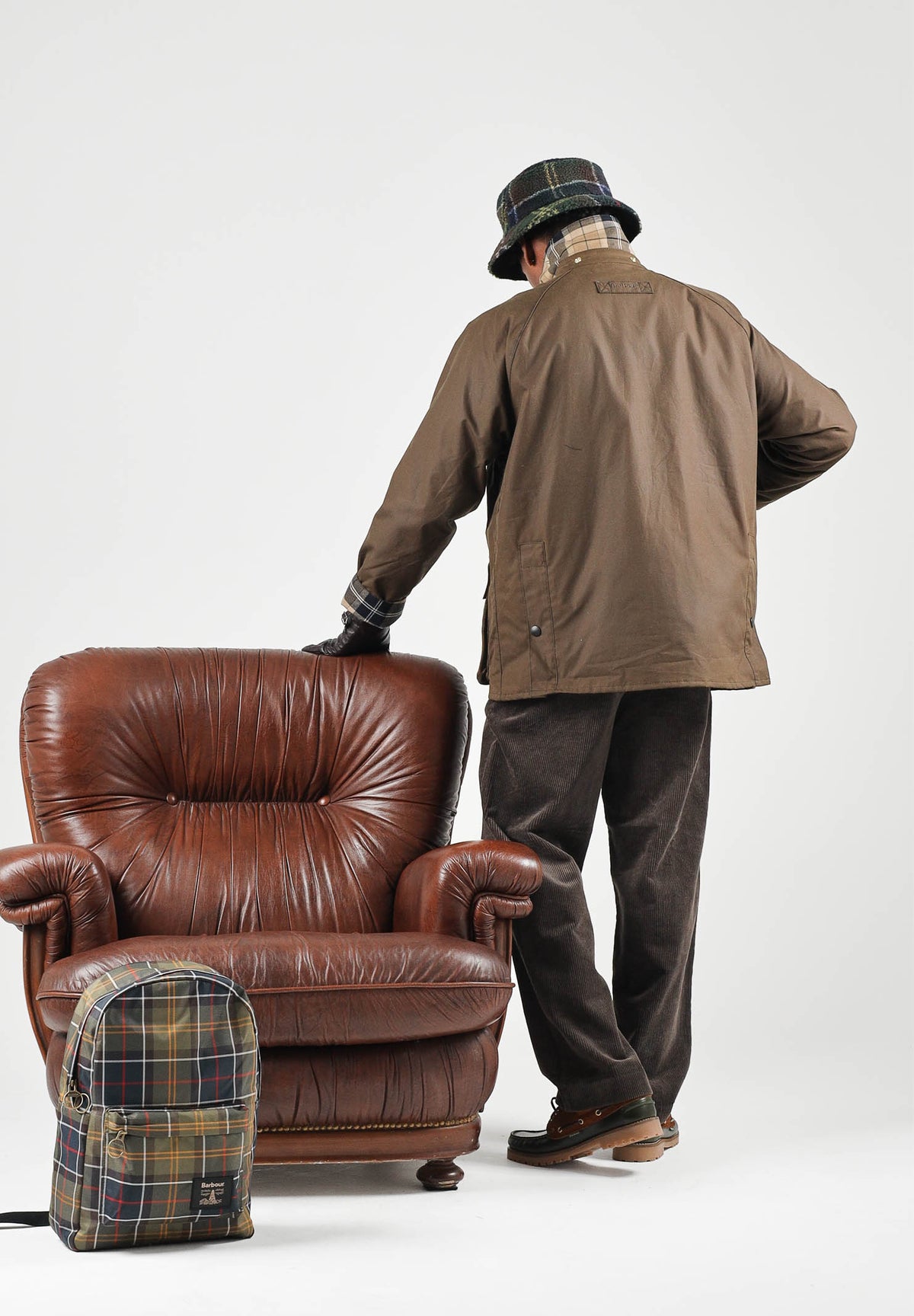 BARBOUR Giubbotto ICONS BEDALE  marrone da uomo con dettagli iconici e tasche a soffietto. 262MMWX2616 BR71 BARBOUR 