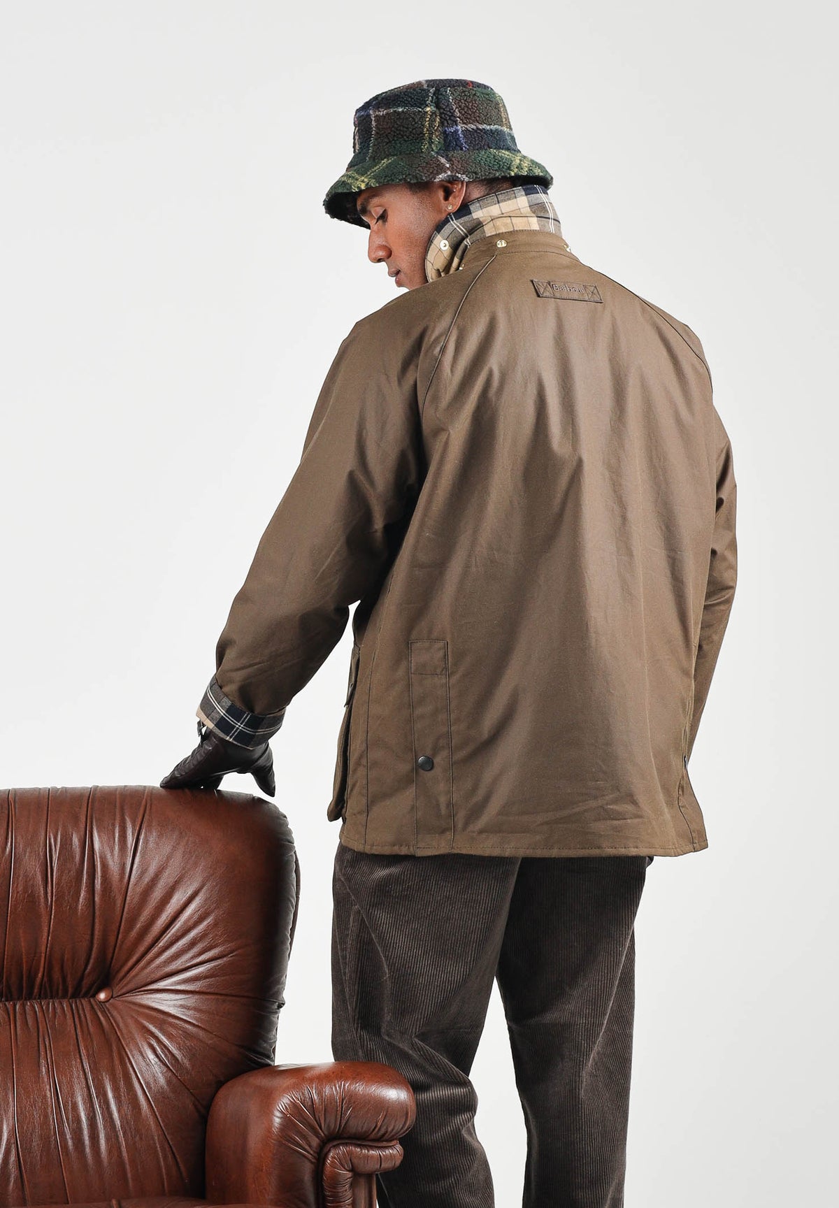 BARBOUR Giubbotto ICONS BEDALE  marrone da uomo con dettagli iconici e tasche a soffietto. 262MMWX2616 BR71 BARBOUR 