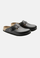 BIRKENSTOCK Ciabatta Boston nera per uomo e donna 060194 . BIRKENSTOCK 