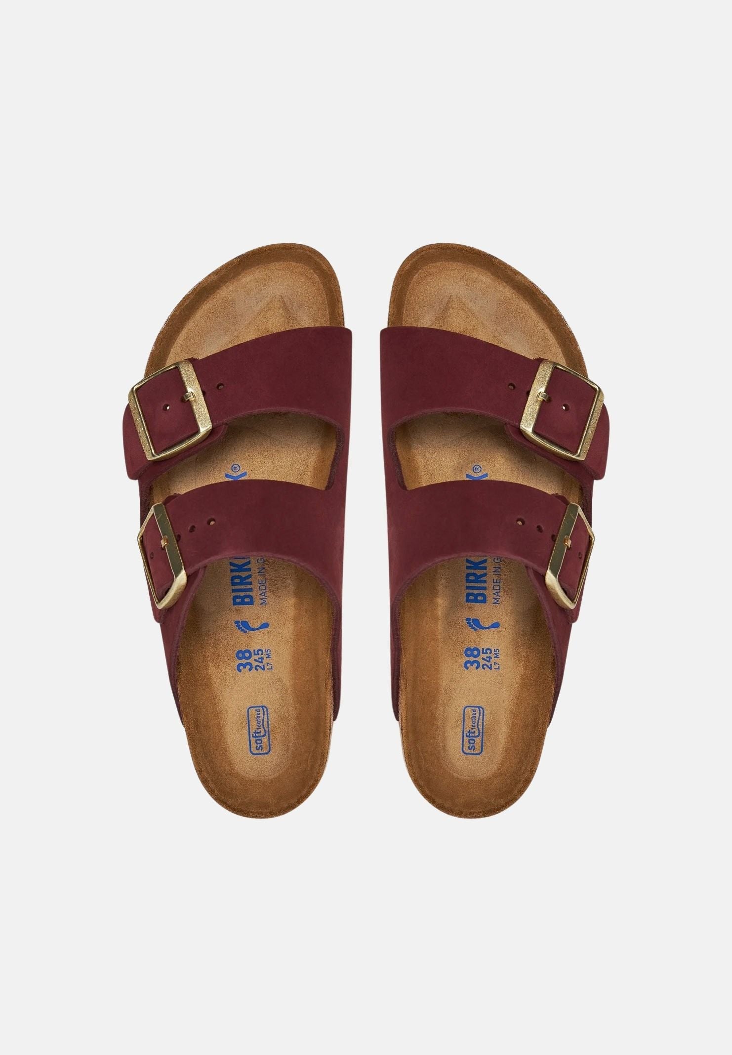 BIRKENSTOCK Sandali ARIZONA SOFT FOOTBED per uomo e donna con doppio cinturino regolabile.<BR/> 1028719 . BIRKENSTOCK 