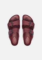 BIRKENSTOCK Ciabatta ARIZONA BIG BUCKLE zinfandel bordeaux per uomo e donna con maxi fibbie regolabili.<BR/> 1033115 . BIRKENSTOCK 