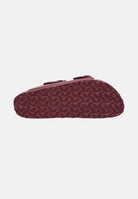 BIRKENSTOCK Ciabatta ARIZONA BIG BUCKLE zinfandel bordeaux per uomo e donna con maxi fibbie regolabili.<BR/> 1033115 . BIRKENSTOCK 