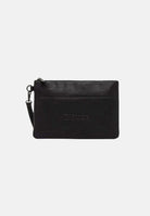 BLAUER Pochette a mano in eco-pelle martellata nera per uomo e donna F6BUS01BRO BLK BLAUER 