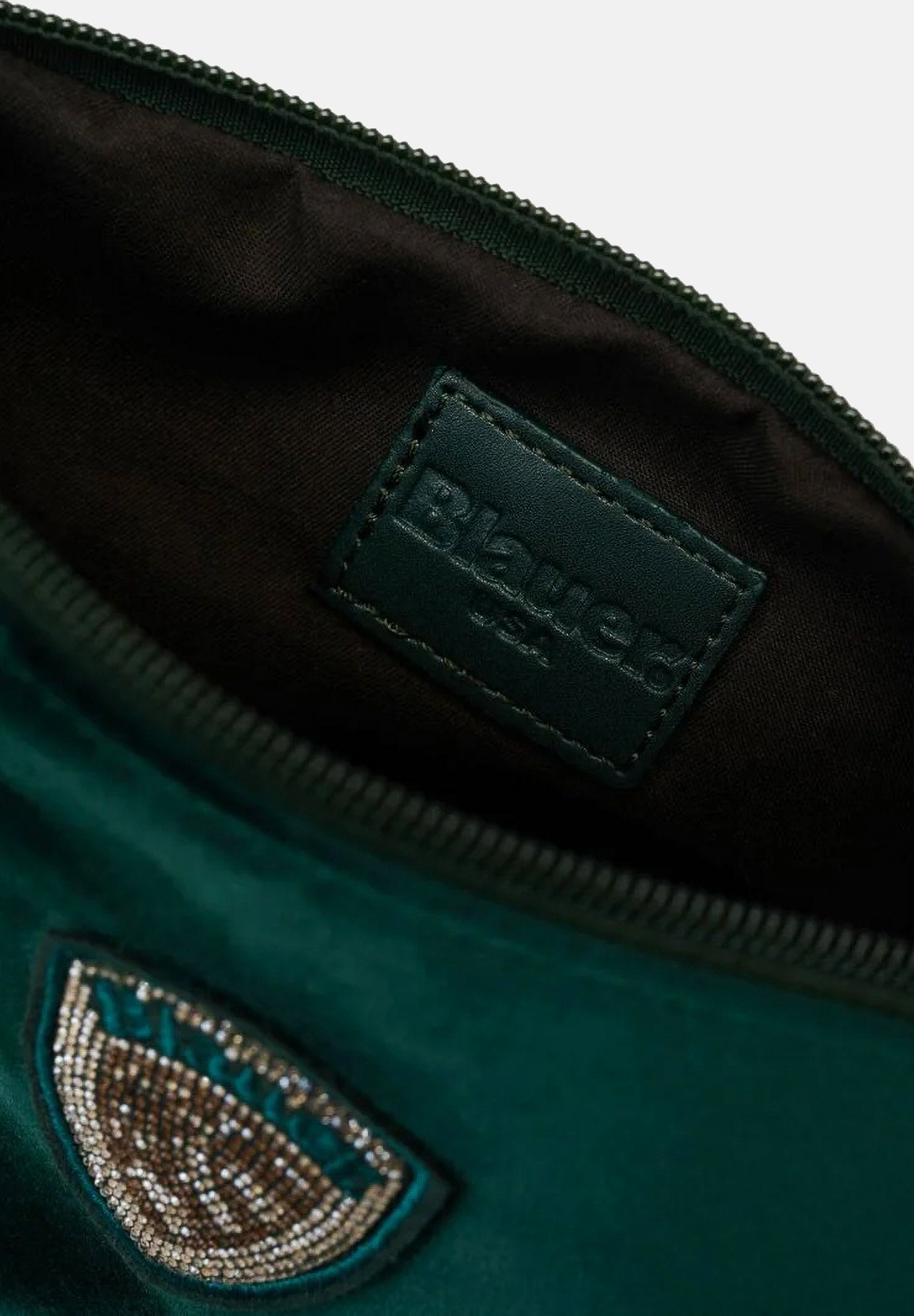 BLAUER Pochette in velluto VELVET CLUTCH verde da donna F6DEBBY01CLU GRE BLAUER 