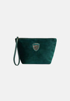 BLAUER Pochette in velluto VELVET CLUTCH verde da donna F6DEBBY01CLU GRE BLAUER 