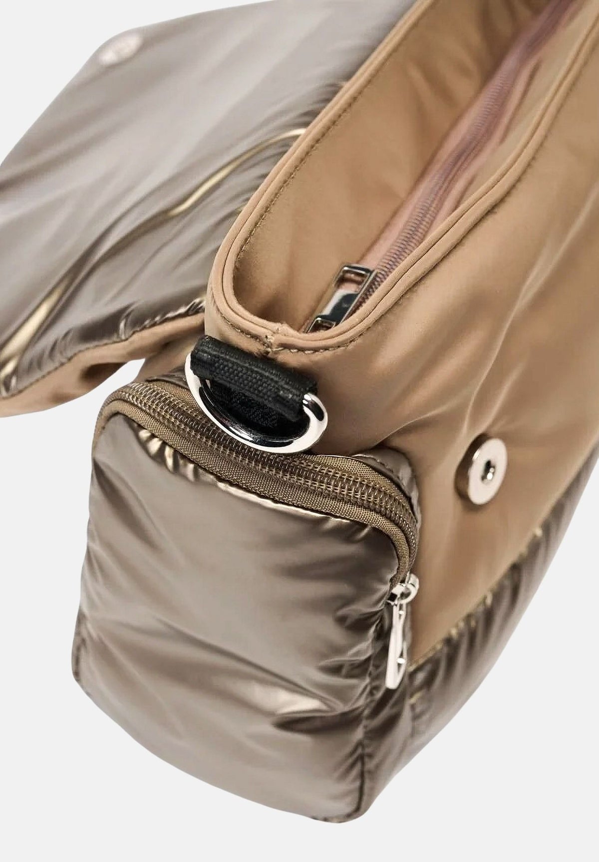 BLAUER Borsa a tracolla in tessuto imbottito JENNA PADDED beige da donna F6JENNA02PAD BEI BLAUER 