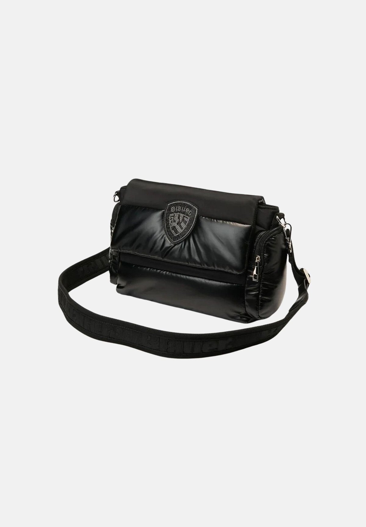 BLAUER Borsa a tracolla in tessuto imbottito JENNA PADDED nera da donna F6JENNA02PAD BLK BLAUER 