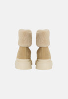 BLAUER Stivaletti KIMMEL beige da donna con effetto pelle scamosciata F6KIMMEL10SUE BEI BLAUER 