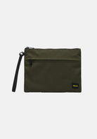 BLAUER Pochette a mano verde oliva da uomo in tessuto tecnico F6THIN01ESS OLI BLAUER 