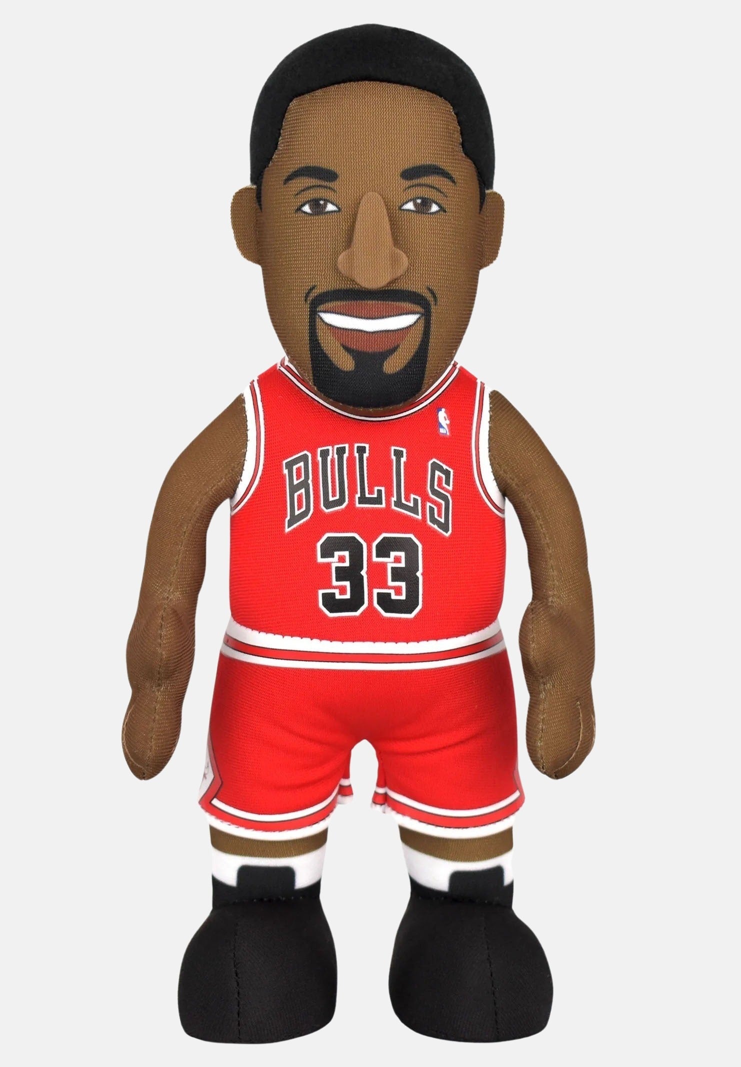 Peluche Chicago Bulls Scottie Pippen 10" Plush Figure P1-NBH-BUL-SPIX CHICAGO BULLS BLEACHER CREATURES 