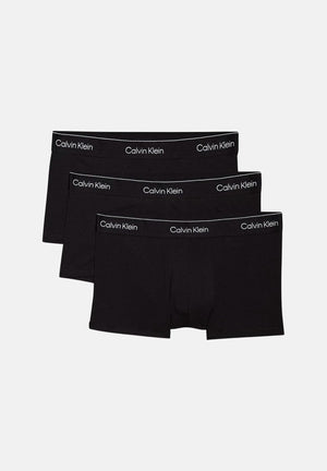 CALVIN KLEIN Boxer(3 paia) TM6  nero da uomo con fascia logo iconico<BR/> LV00NB4389 TM6 CALVIN KLEIN 