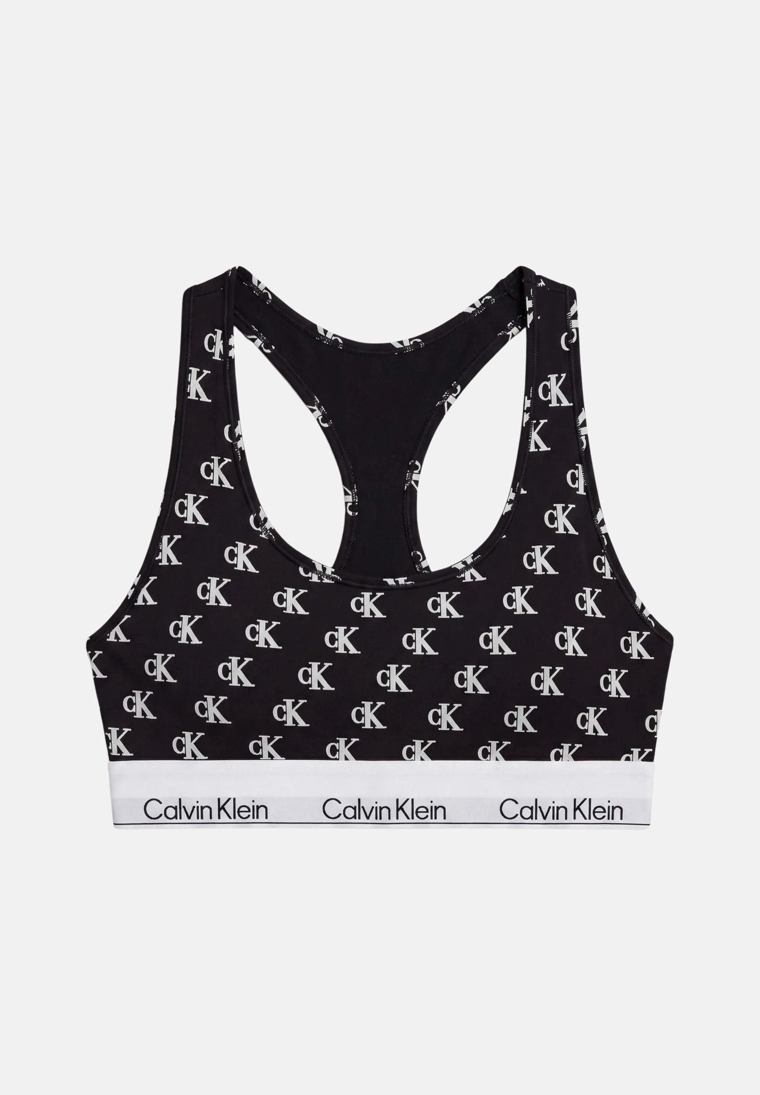 CALVIN KLEIN Brassière ICON COTTON MODAL JGJ, nero, donna. LV00QF8493 JGJ CALVIN KLEIN 