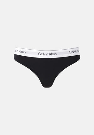 CALVIN KLEIN Slip nero da donna con fascia elastica logata LV00QF8522 UB1 CALVIN KLEIN 