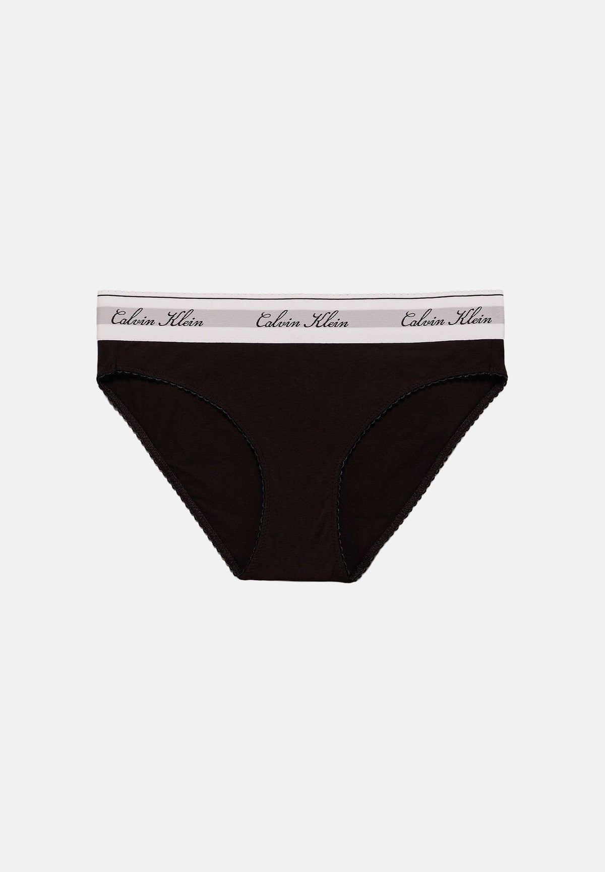 CALVIN KLEIN Slip ICON COTTON MODAL nero da donna con fascia logo LV00QF9073 UB1 CALVIN KLEIN 