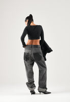 CALVIN KLEIN Brassiére- nero per donna con fascia elastica logata. LV00QF9078 UB1 CALVIN KLEIN 