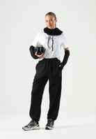 CALVIN KLEIN T-shirt Monogram Logo colore brand Bright White, corrispondente al bianco, da donna. LV047B865G YAA CALVIN KLEIN 