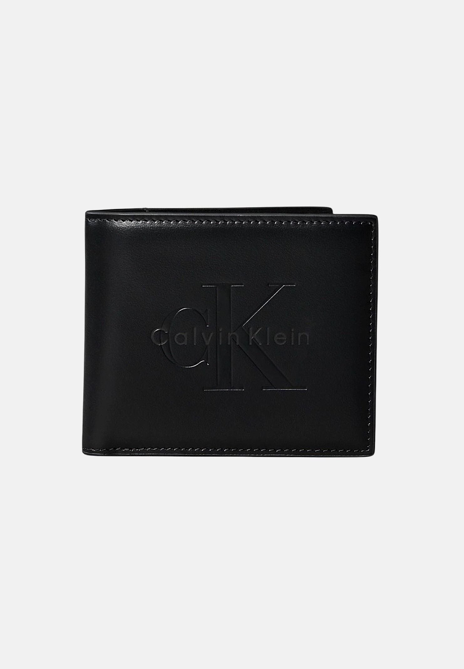 CALVIN KLEIN portafoglio bi-fold da uomo nero LV04D1156G UB1 CALVIN KLEIN 
