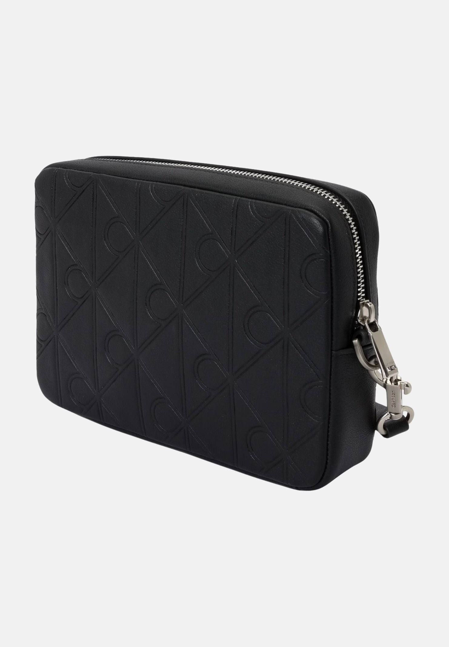 CALVIN KLEIN pochette Raised Pouch Black nero unisex. LV04D1256G UB1 CALVIN KLEIN 