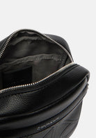 CALVIN KLEIN borsa a tracolla Emblem AOP Emboss Reporter colore black, nero, uomo LV04D3331G UB1 CALVIN KLEIN 
