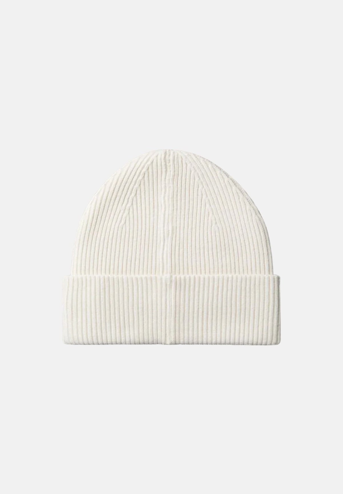 CALVIN KLEIN Cappello BEANIE  di lana panna per uomo e donna con patch logo frontale. LV04D8096G RM5 CALVIN KLEIN 