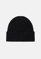 CALVIN KLEIN Cappello BEANIE  di lana nero per uomo e donna con patch logo frontale. LV04D8096G UB1 CALVIN KLEIN 