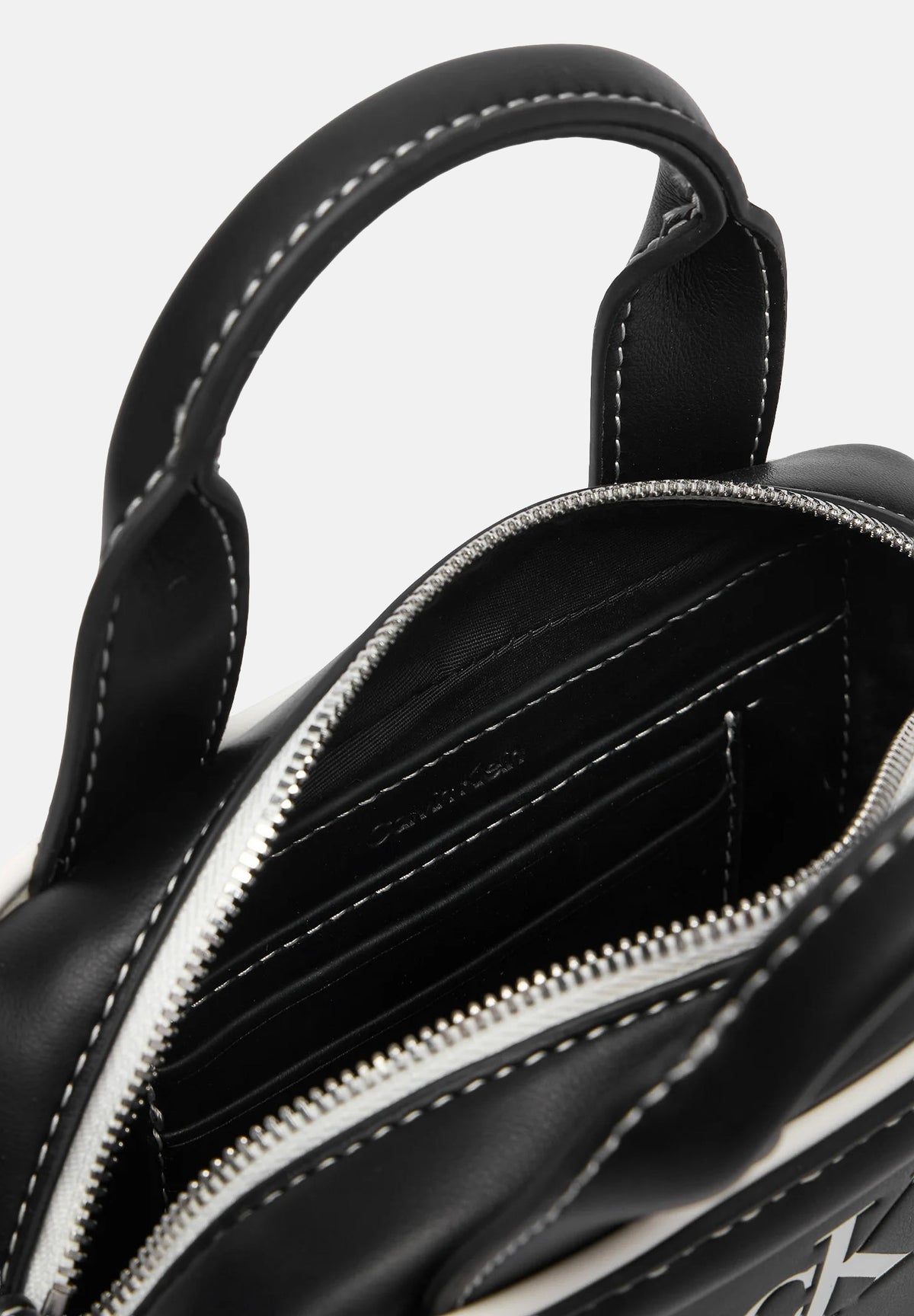 CALVIN KLEIN Borsa mini a tracolla Contrast CK Mini Bauletto nero da donna LV04F1257G UB1 CALVIN KLEIN 