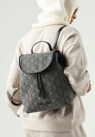 Calvin Klein zaino Emblem Jacquard Camera Bag in Lotus beige da donna LV04F3536G 7UL CALVIN KLEIN 