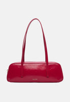 CALVIN KLEIN borsa media a spalla Foil Logo Glossy Bauletto Shoulder Bag Bordeaux Wine e bordeaux, donna. LV04F3638G XLL CALVIN KLEIN 