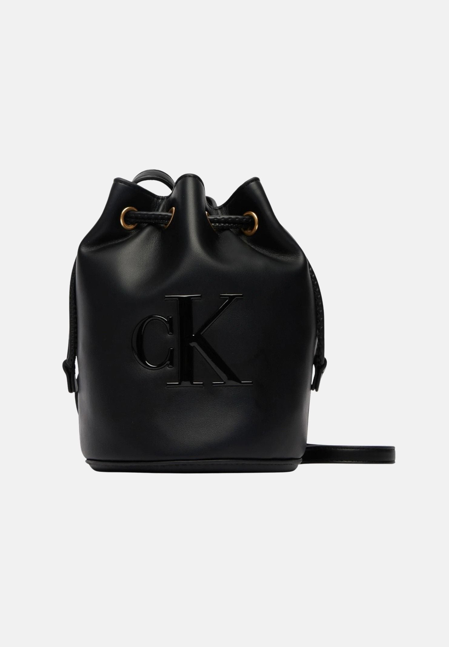 CALVIN KLEIN Borsa a secchiello piccola con monogramma da donna LV04F3640G UB1 CALVIN KLEIN 