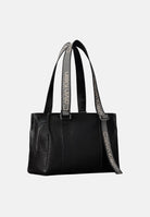 CALVIN KLEIN Shopper a mano nero per donna con doppi manici e dettagli con logo. LV04F3644G UB1 CALVIN KLEIN 