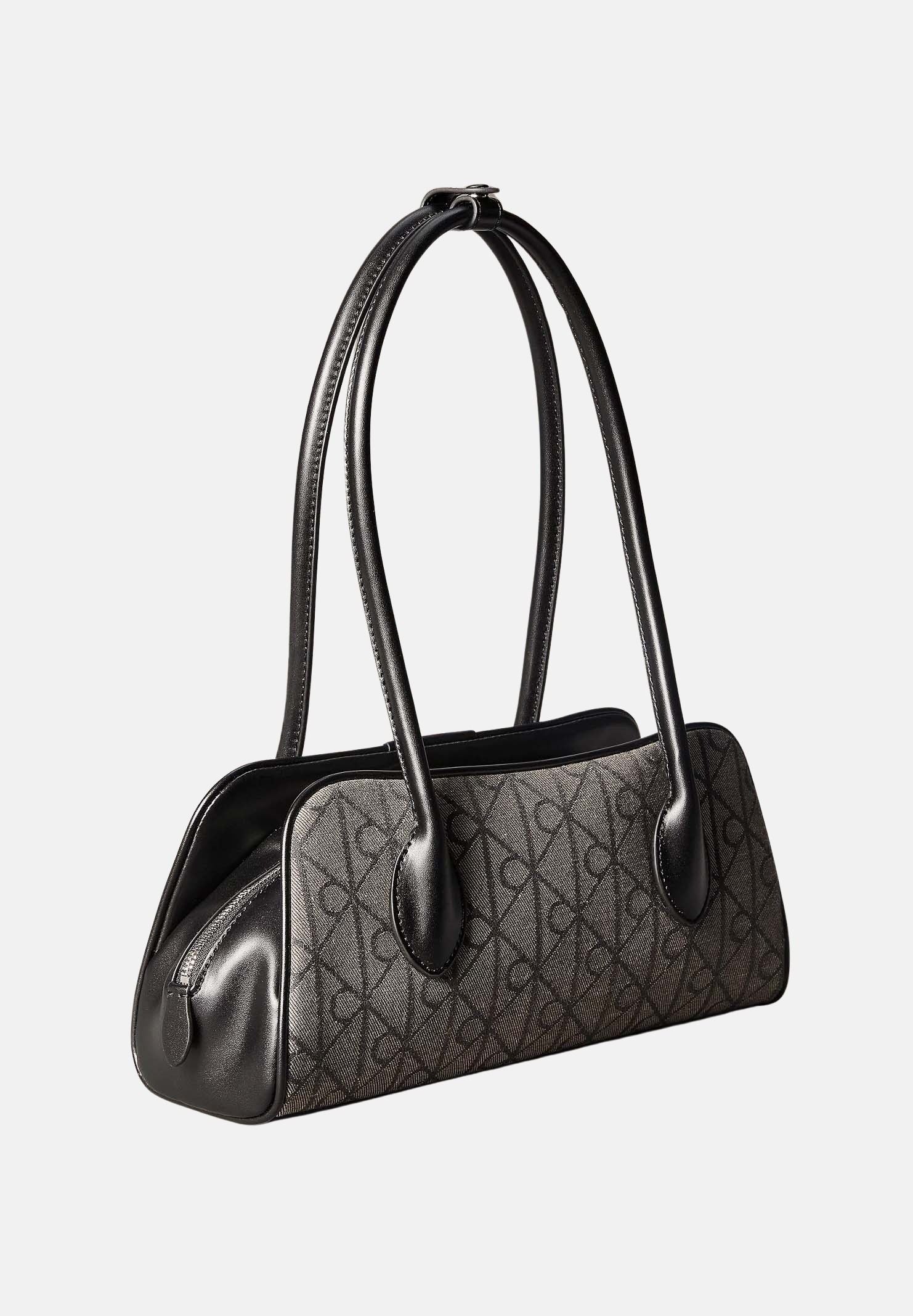 CALVIN KLEIN Borsa a spalla con emblema jacquard LV04F3744G 8E3 CALVIN KLEIN 