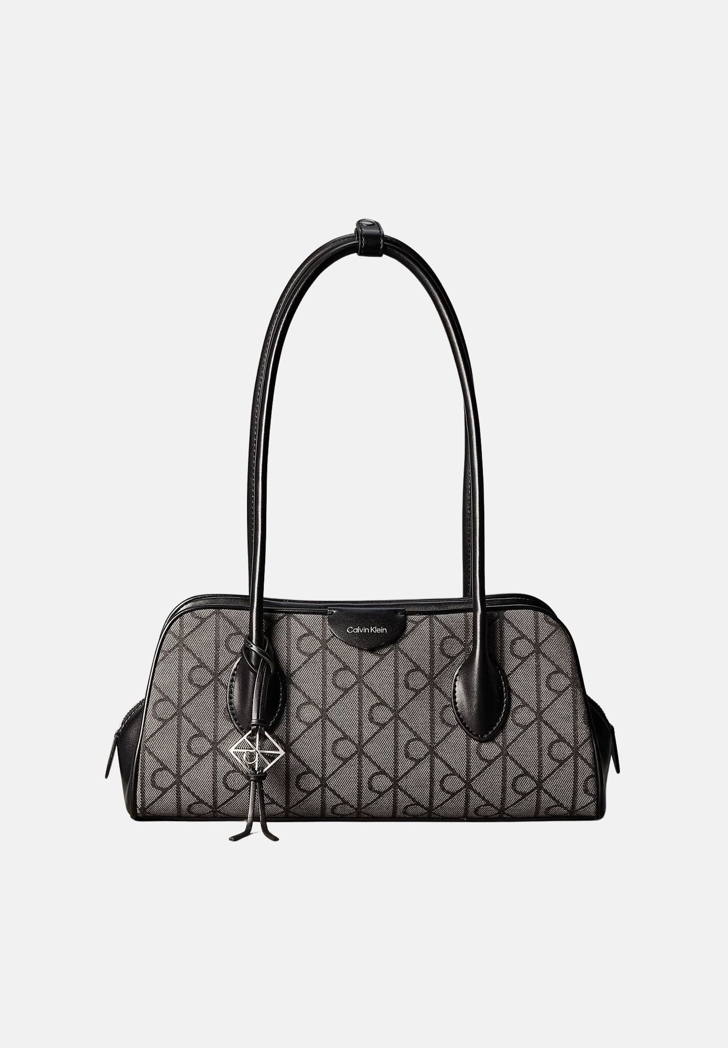 CALVIN KLEIN Borsa a spalla con emblema jacquard LV04F3744G 8E3 CALVIN KLEIN 