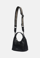CALVIN KLEIN Borsa a spalla nero da donna con manico strutturato e tracolla logata. LV04F3892G UB1 CALVIN KLEIN 